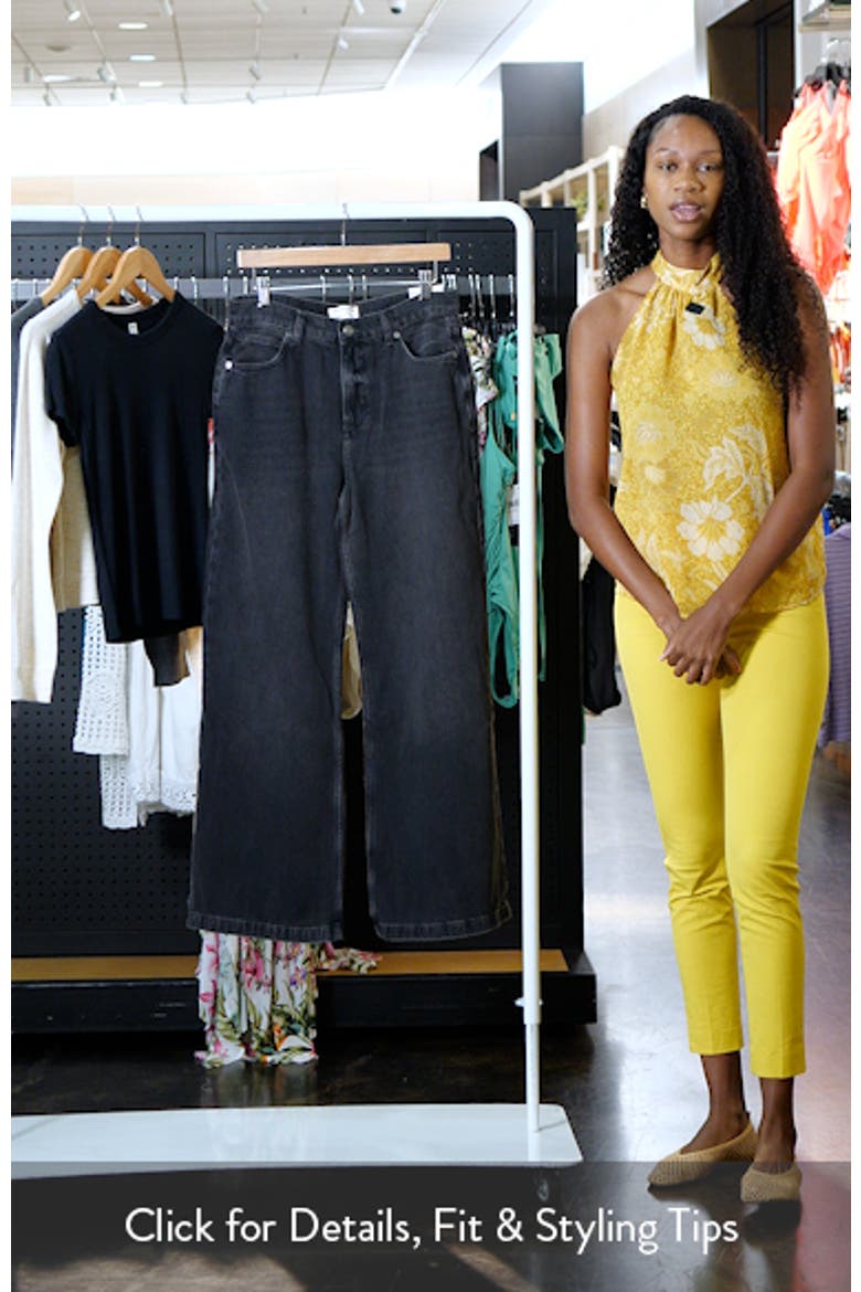Stride High Waist Wide Leg Jeans video