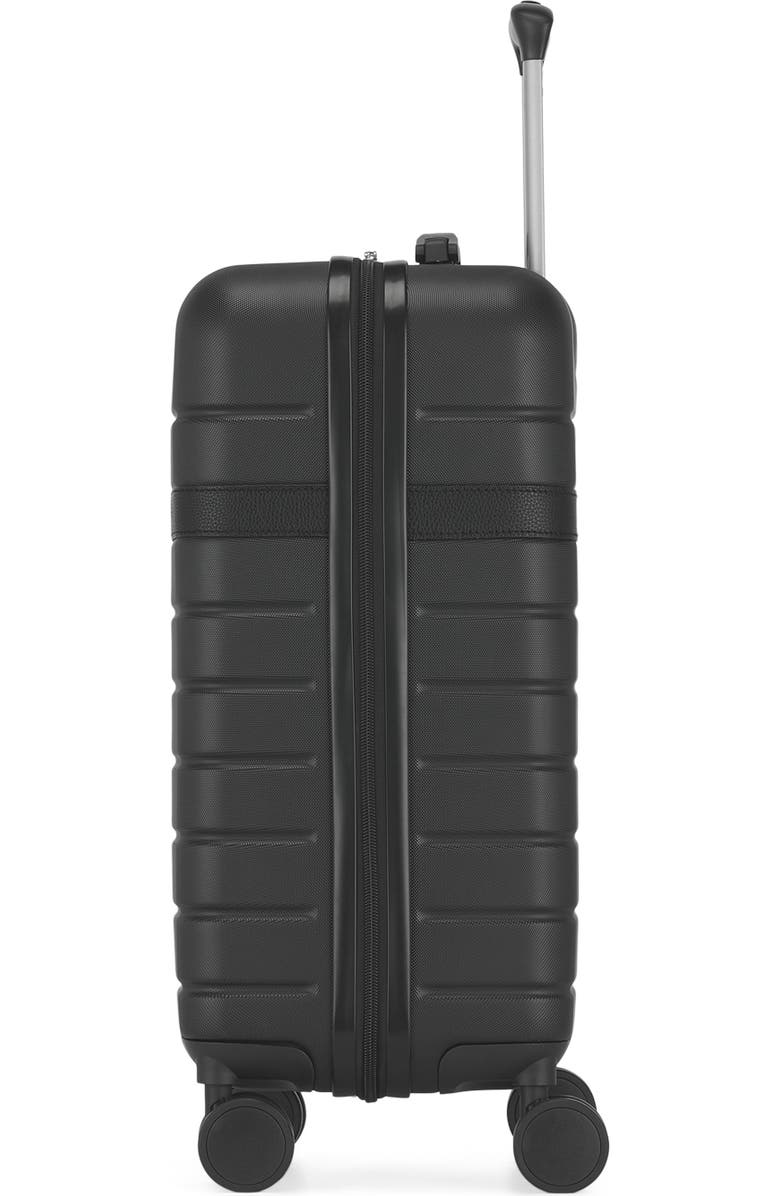 bugatti Lisbon Hardside Carry-on Luggage with Double Wheels, Alternate, color,