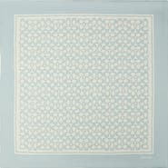 COACH Textured Signature Logo Square Silk Scarf