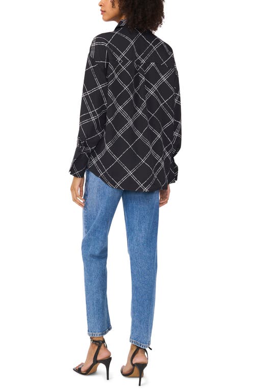 Shop Vince Camuto Plaid Long Sleeve Button-up Shirt