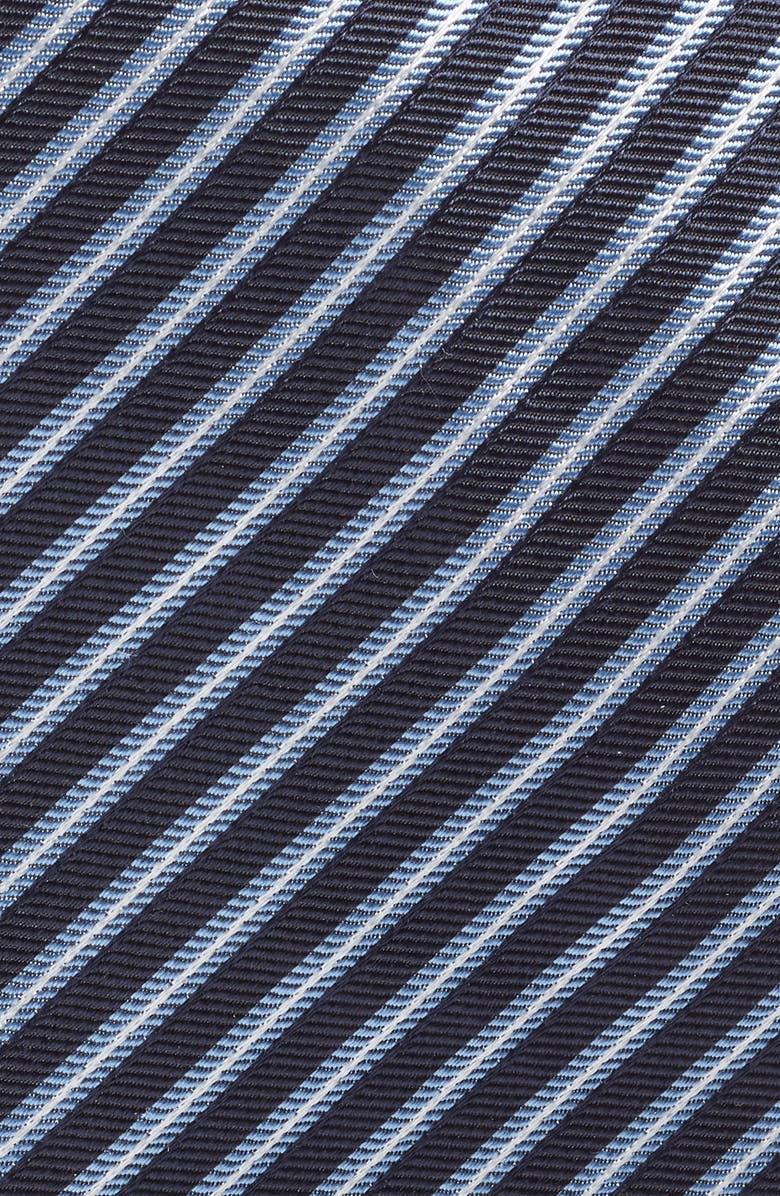 ZEGNA TIES Brera Ivy Stripe Silk Tie, Alternate, color, 