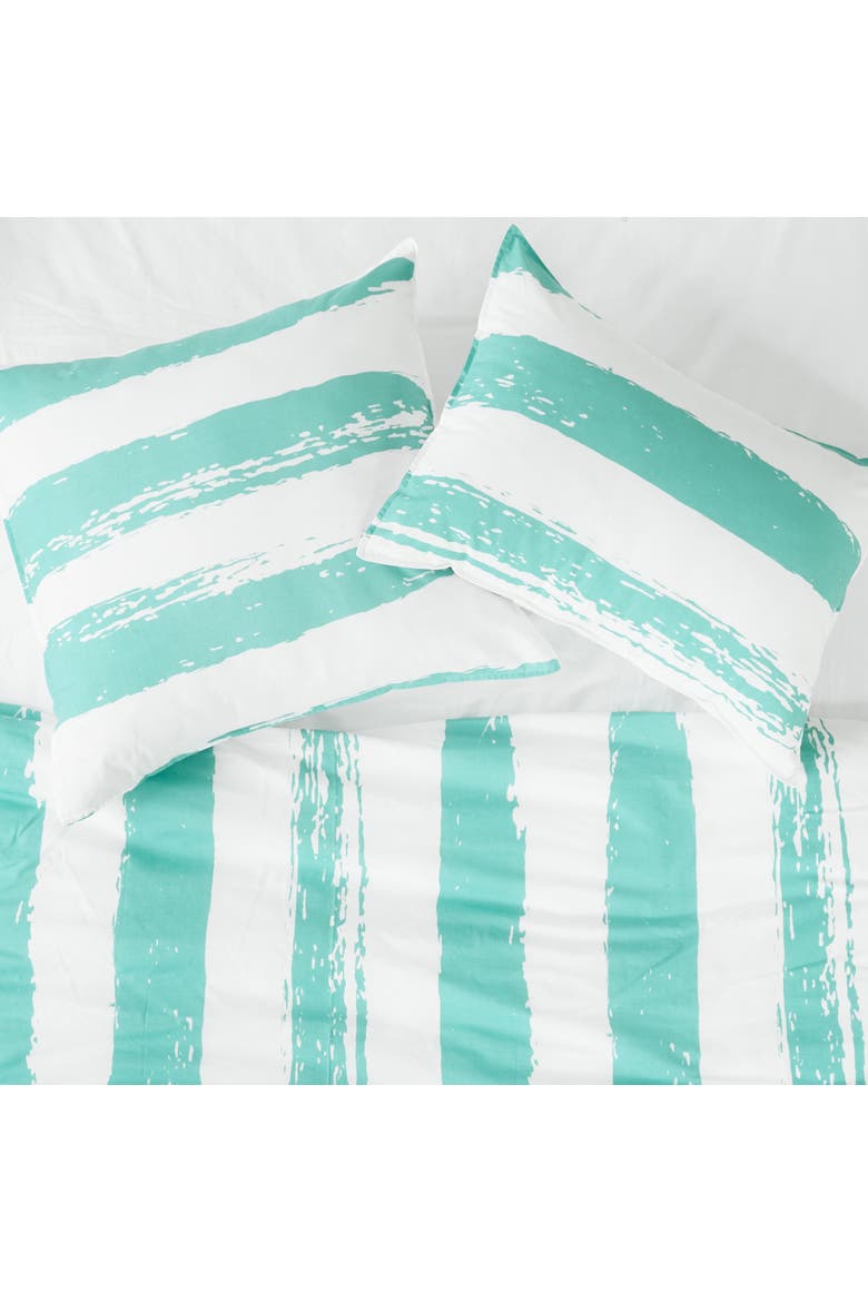 Langley Cotton Euro Pillow Sham, Alternate, color, Blue