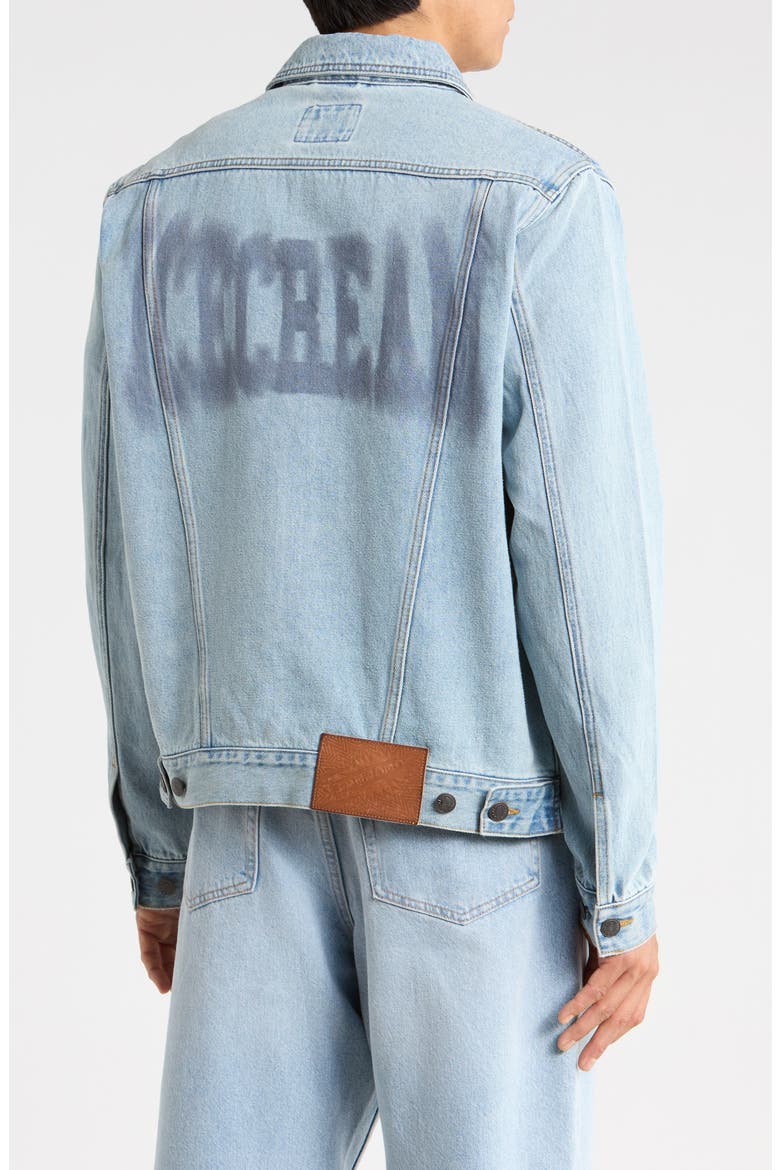 Blurry Bean Jean Jacket, Alternate, color, BUTTER PECAN