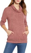 Loveappella Cross Neck Seamed Pullover