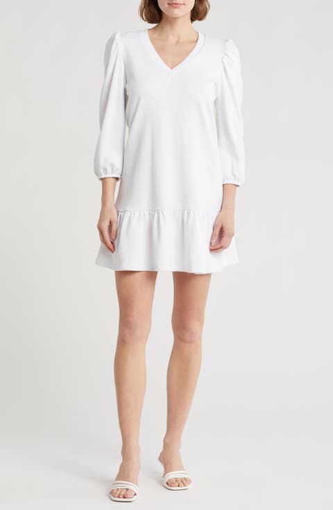 Genesis Cotton Blend Minidress