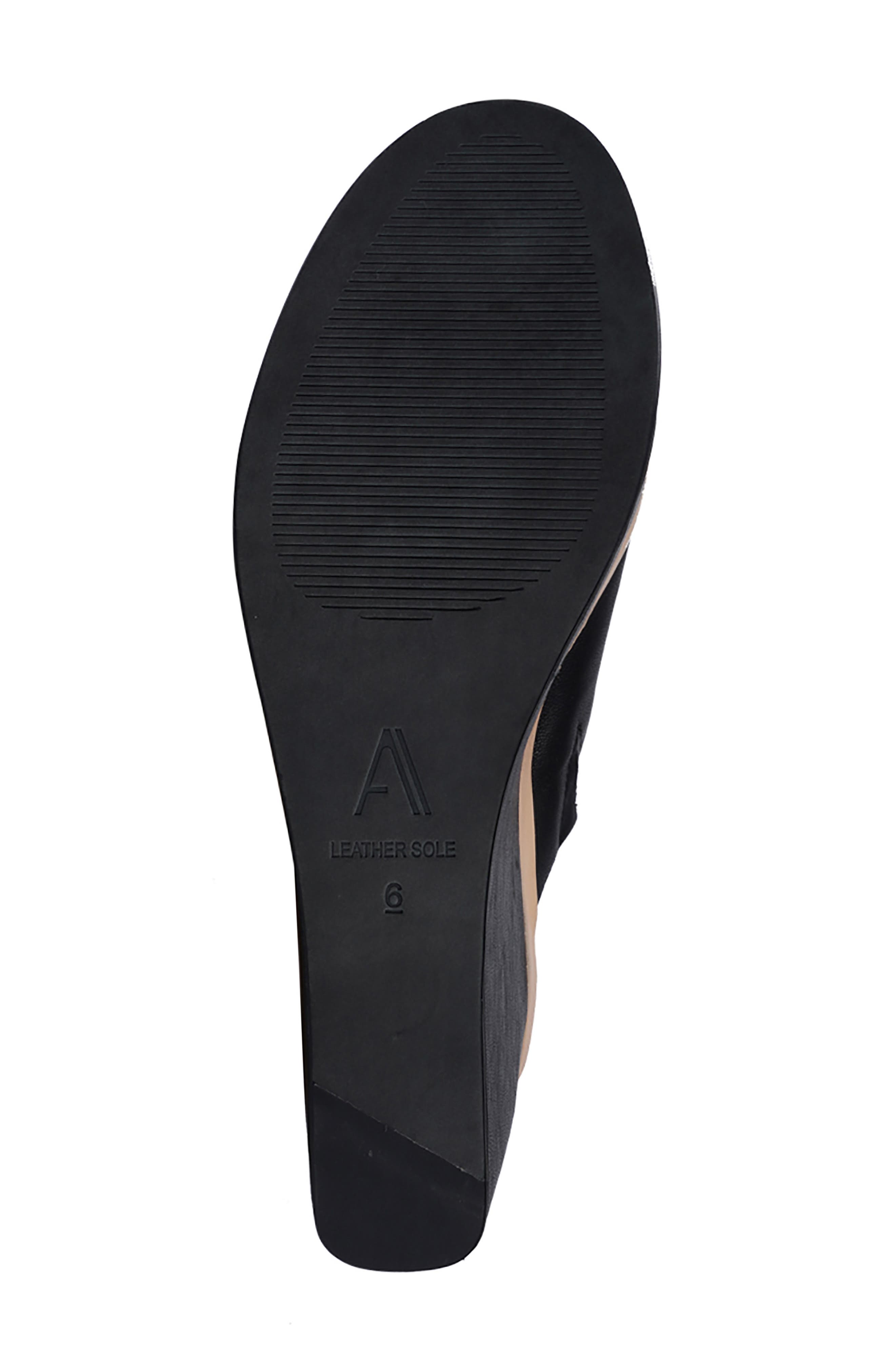 Artisan Crafted By Zigi Solen Platform Wedge Clog, Alternate, color, Black Leather