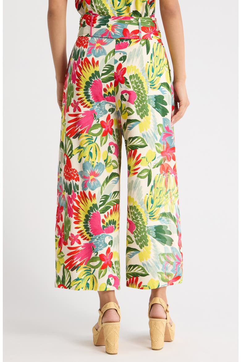 Wissa Tropical Bien Wide Leg Pants, Alternate, color, BRIGHT-MULTI