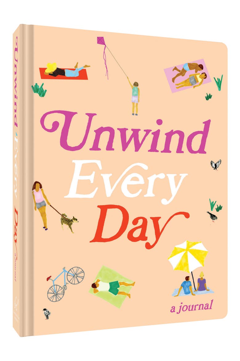 'Unwind Every Day' Journal, Main, color, MULTI