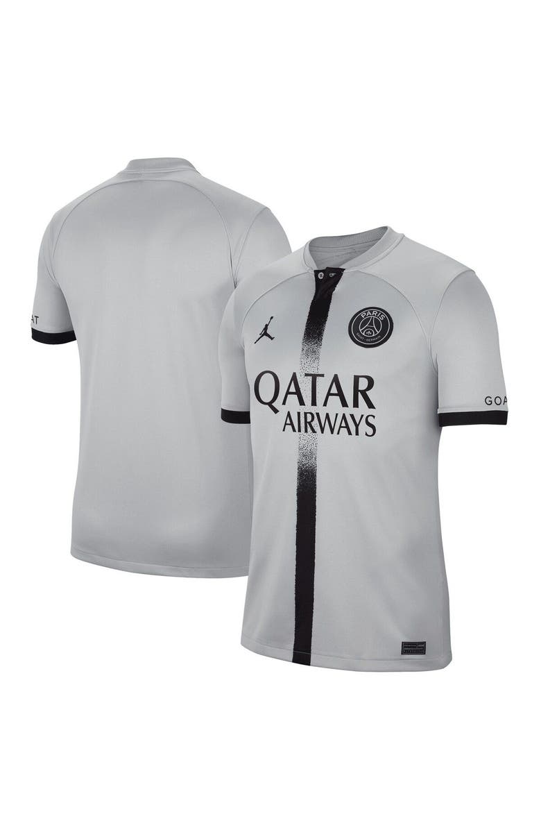 Nike Youth Nike Black Paris Saint-Germain 2022/23 Away Breathe Stadium Replica Blank Jersey, Main, color, 