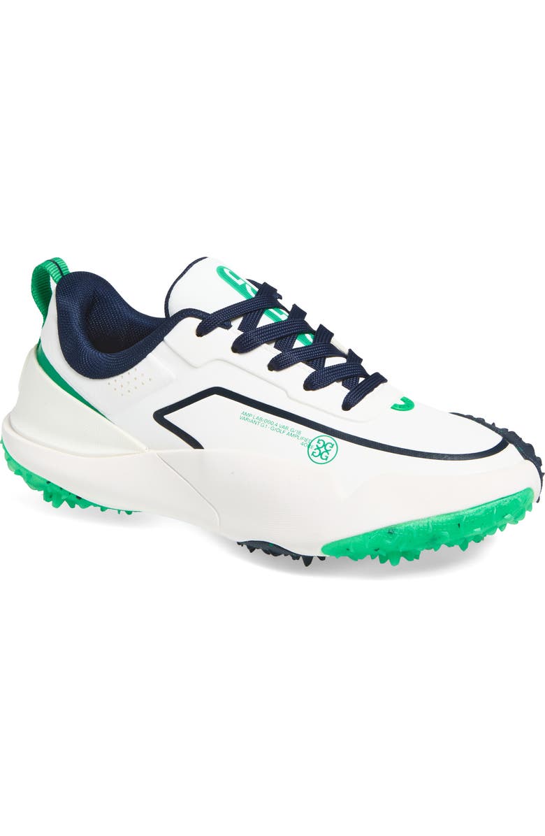G/FORE G/18 Golf Shoe, Main, color, Snow/ Clover
