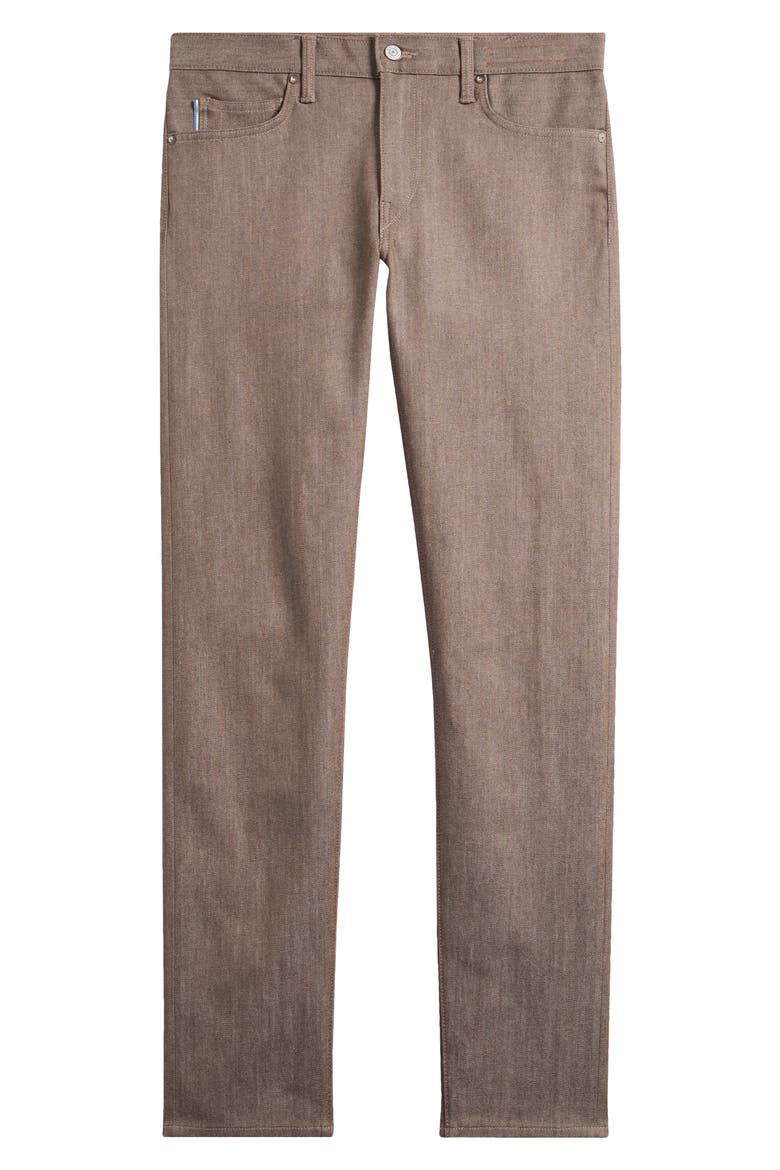 The Pen Slim Fit Jeans, Alternate, color, BROWN RAW