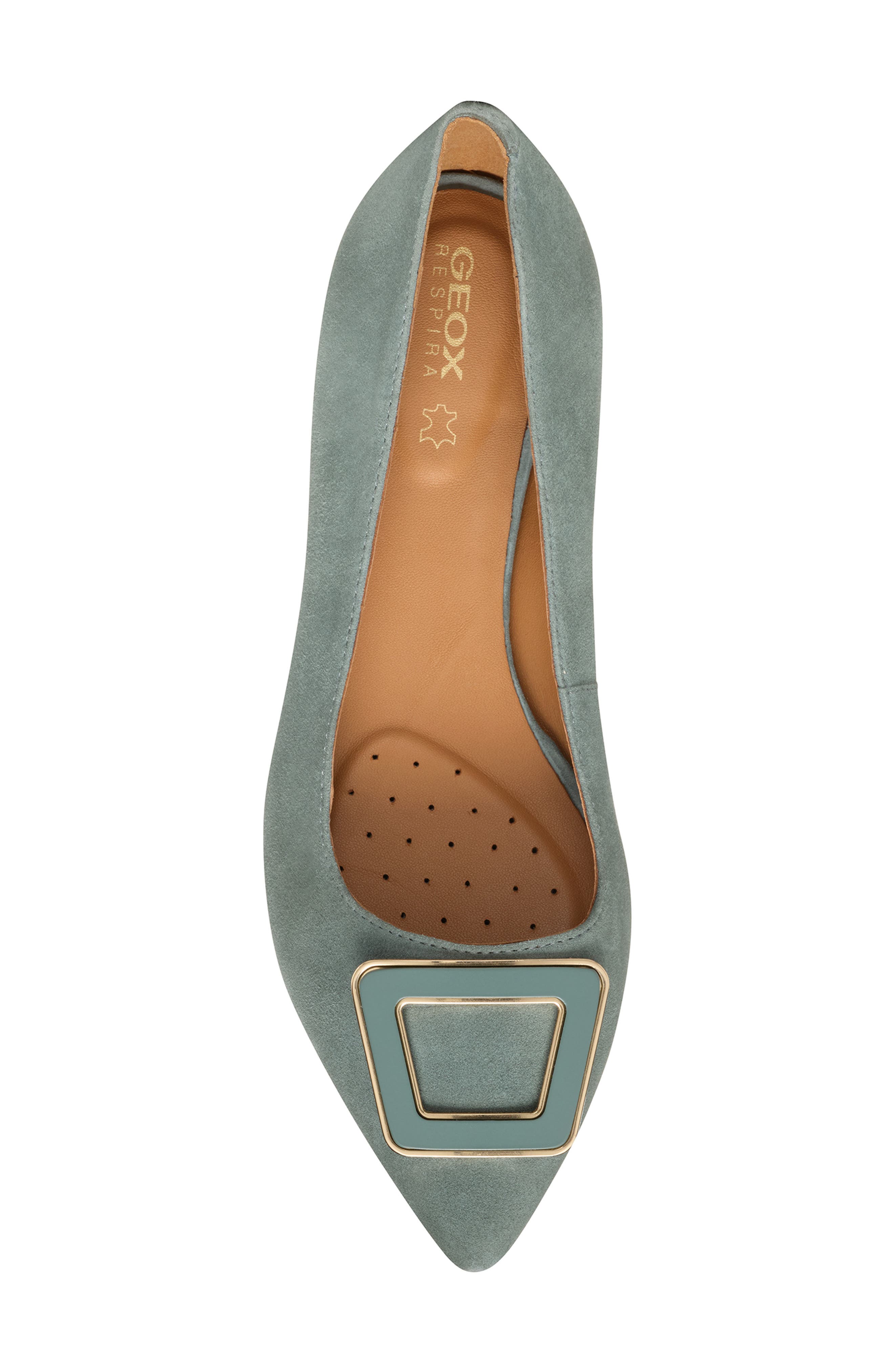 Charyssa Water Resistant Flat, Alternate, color, SAGE