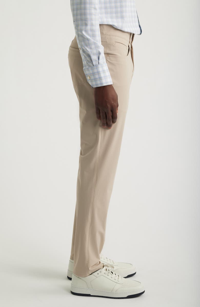 Peter Millar Crown Crafted Bingham Performance Pants, Alternate, color, Khaki