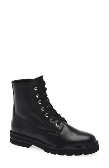 Stuart Weitzman Mila Lift Boot In Black