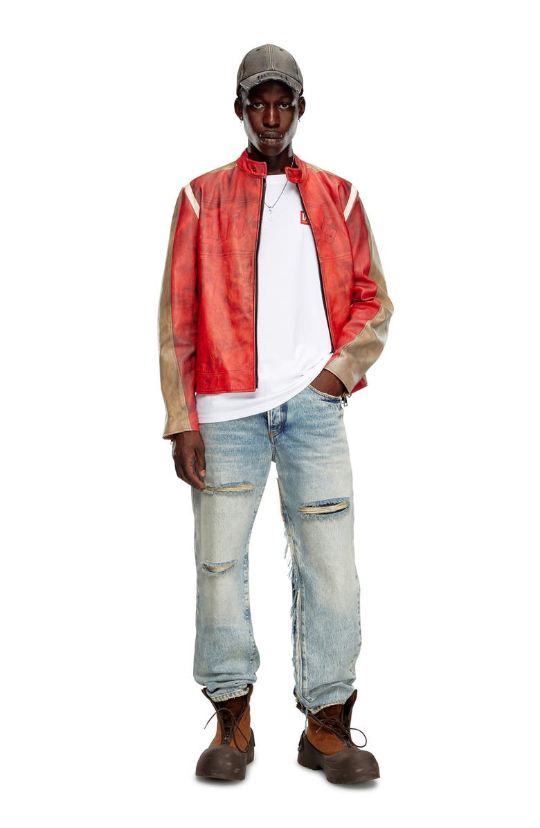 DIESEL<sup>®</sup> T-Boxt-Lab Oversize Logo Patch T-Shirt, Alternate, color,