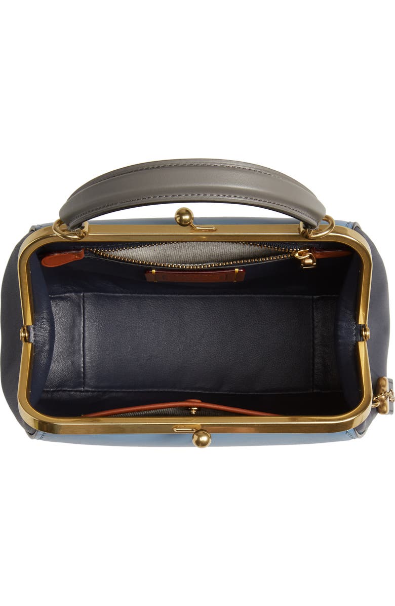 COACH Frame 23 Colorblock Leather Shoulder Bag, Alternate, color,