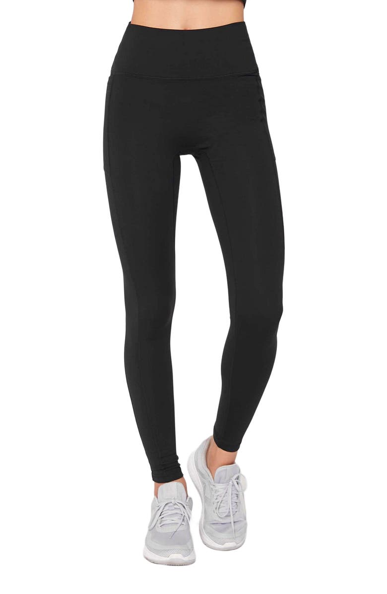 Rebody Active Explore Pocket Cloudlux Legging 26", Alternate, color, Metropolis Black
