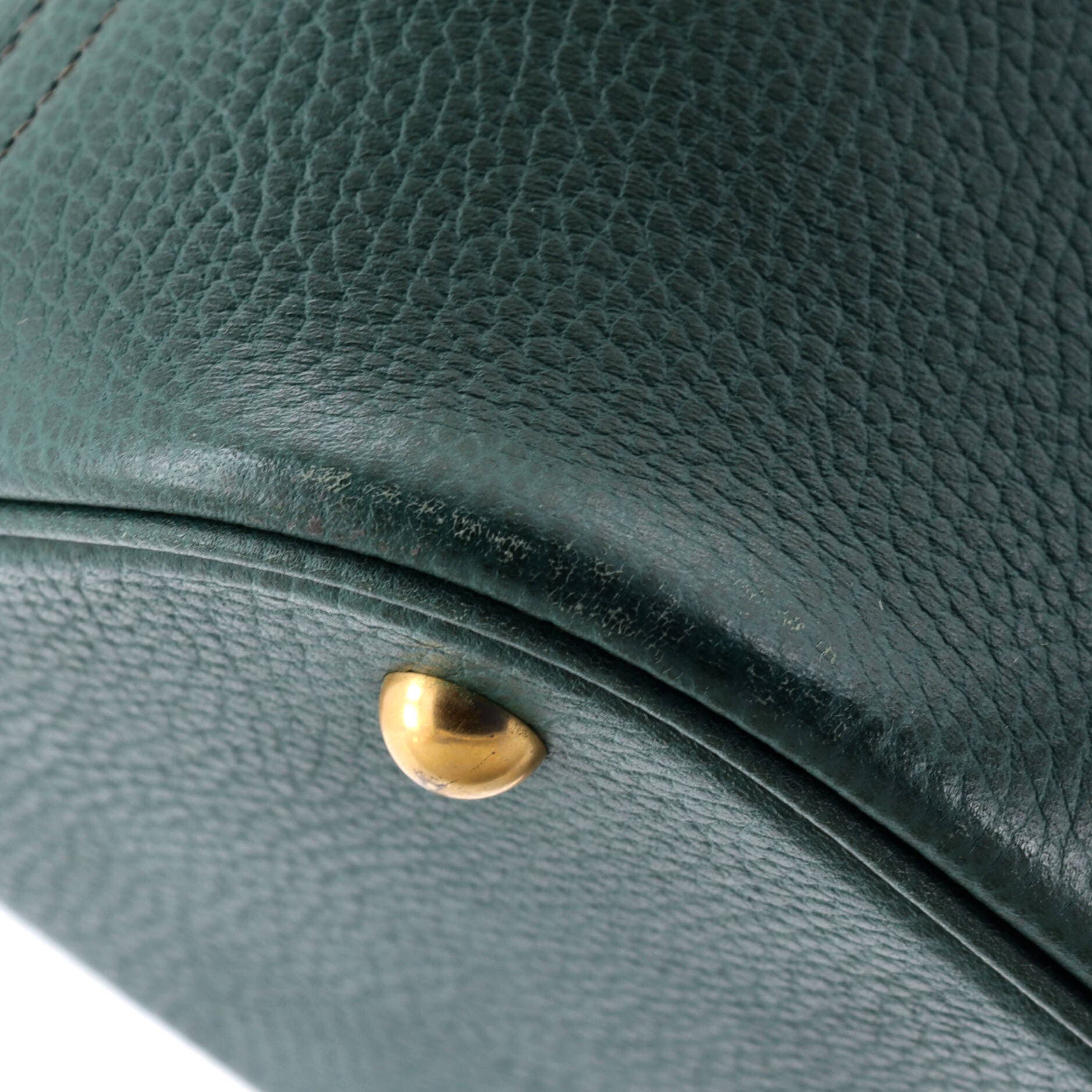 Pre-Owned Hermes Bolide Bag Ardennes 35, Alternate, color, Vert