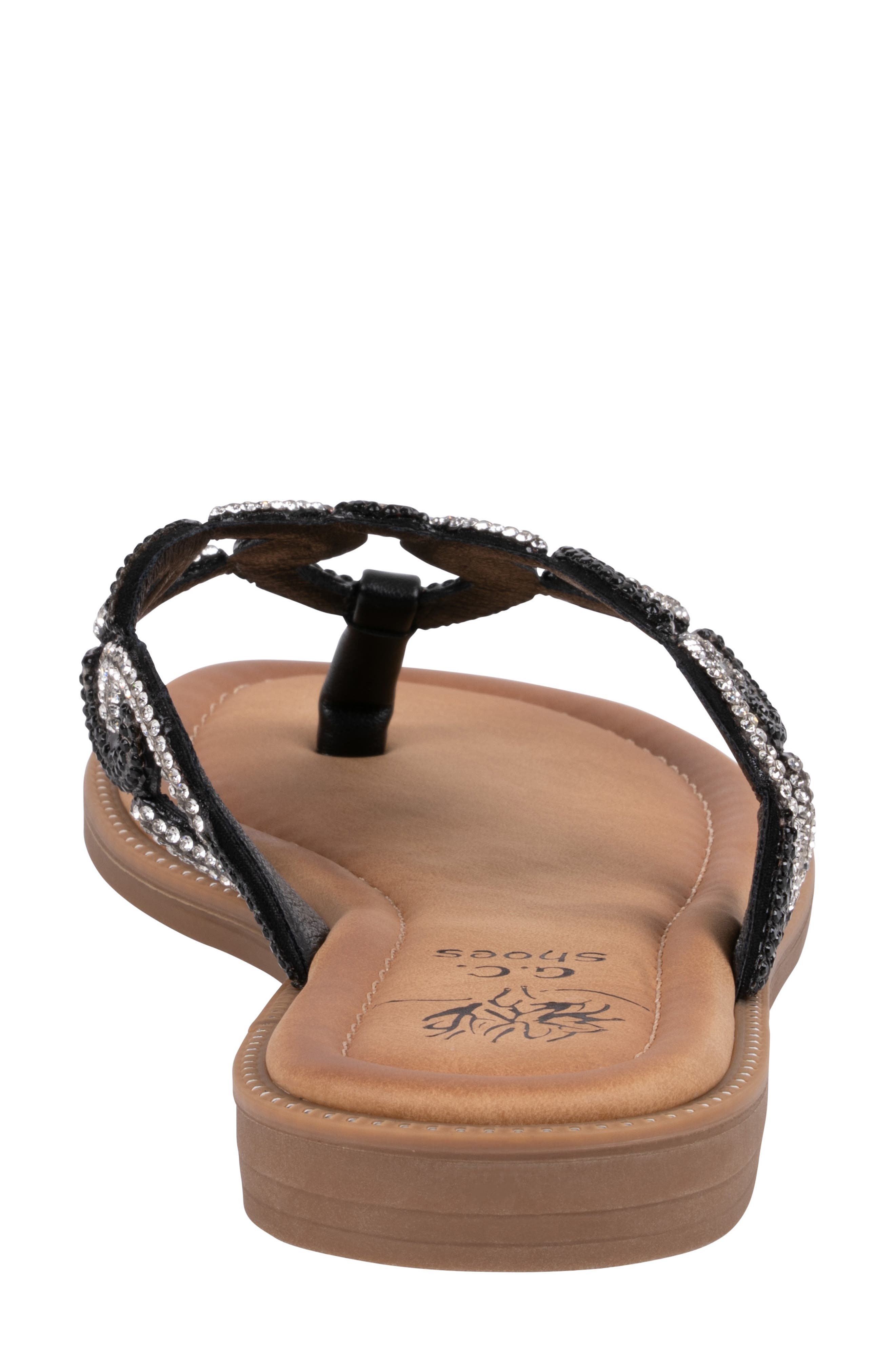 GOOD CHOICE NEW YORK Vania Embellished Flip Flop, Alternate, color, 