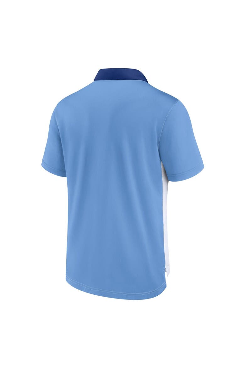 Men's Nike  White/Light Blue Kansas City Royals Rewind Stripe Polo, Alternate, color, White