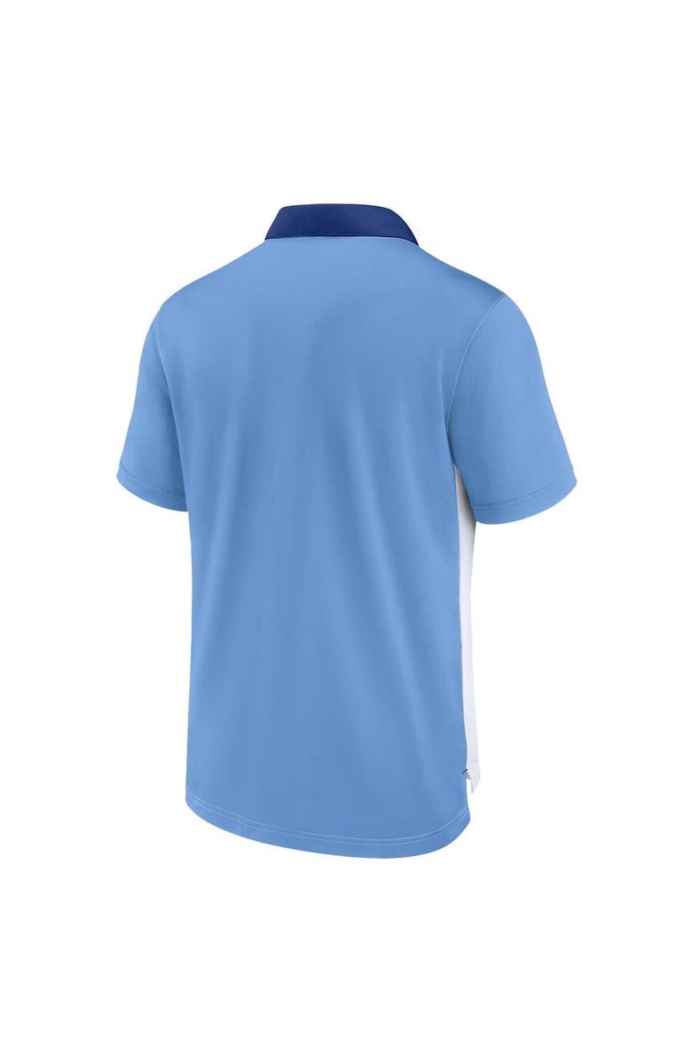 Nike Men's Nike  White/Light Blue Kansas City Royals Rewind Stripe Polo, Alternate, color, White