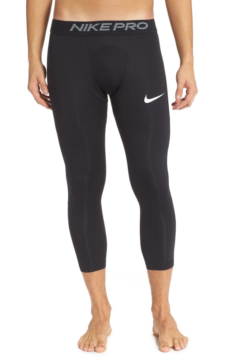 Nike Pro Three-Quarter Training Tights, Main, color,