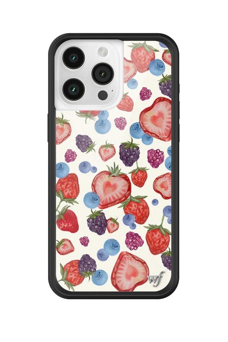 Fruit Tart iPhone Case, Alternate, color, White