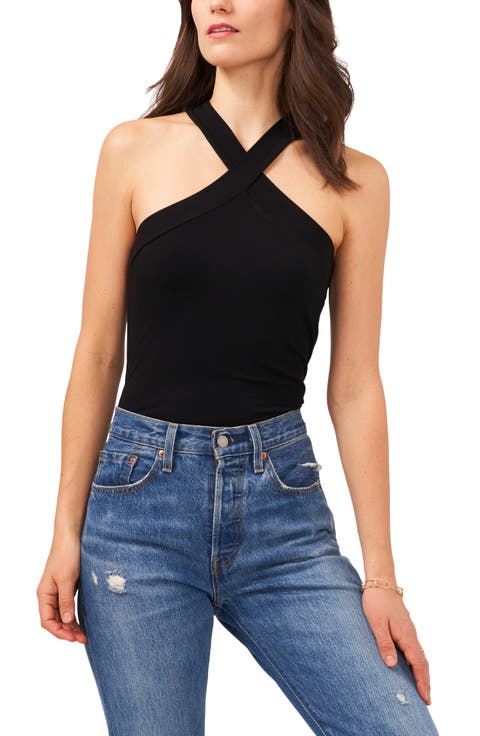 Rib Crossover Halter Tank