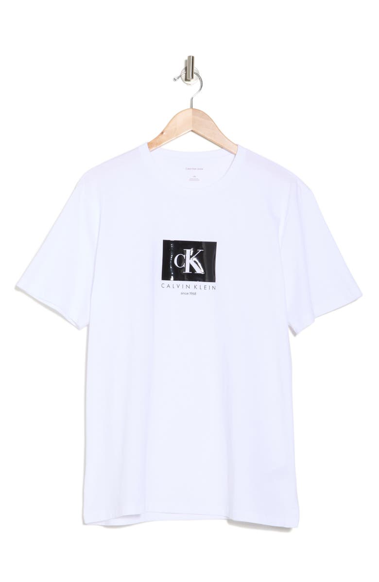 Calvin Klein Box Logo Graphic T-Shirt, Alternate, color,