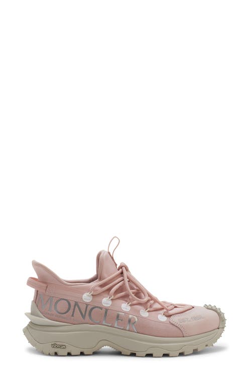 Shop Moncler Trailgrip Lite 2 Hiking Sneaker In Rose Quicksand