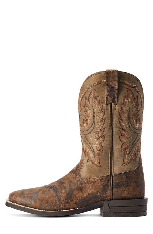 Ariat Wilder Cowboy Boot In Brown