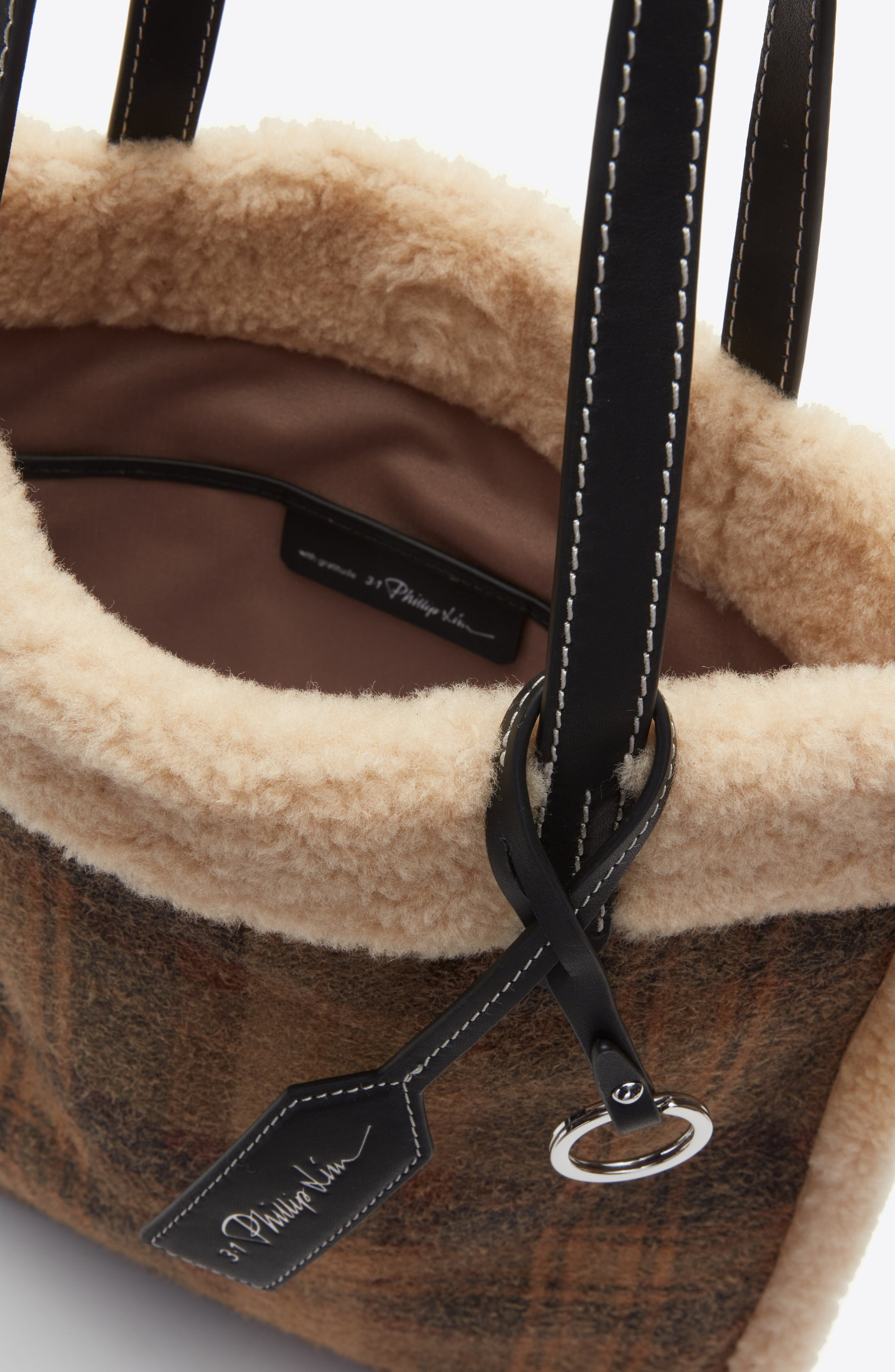 3.1 Phillip Lim Slim Tote Bag, Alternate, color, Brown Multi