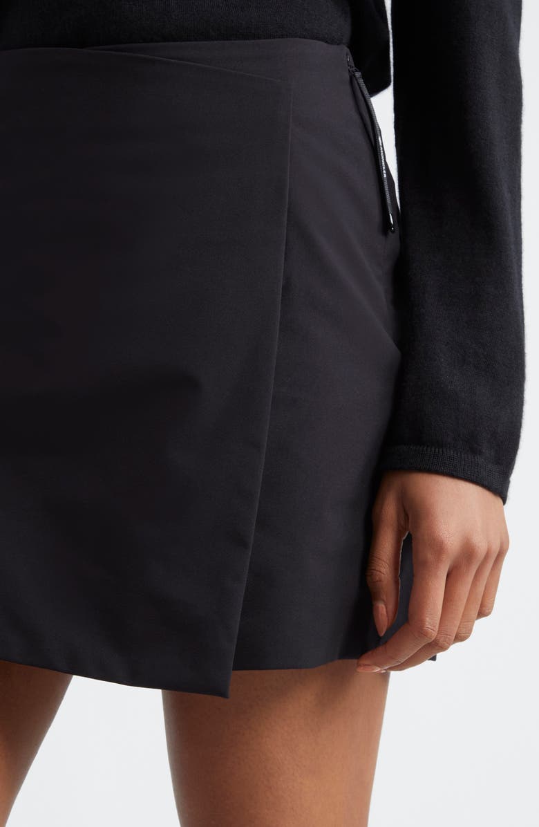 Moncler Logo Patch Stretch Skort, Alternate, color, 