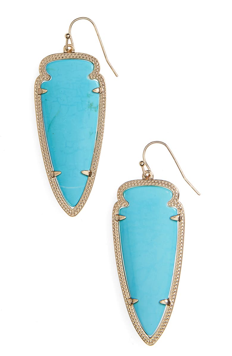Kendra Scott Skylar Spear Statement Earrings, Main, color,