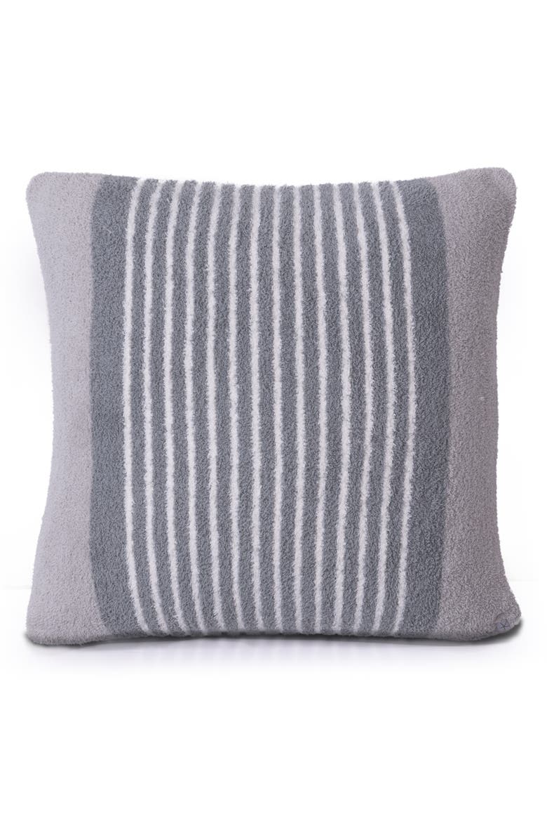 Barefoot Dreams<sup>®</sup> CozyChic<sup>®</sup> Center Stripe Accent Pillow, Main, color, Desert Ash Multi