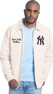 STARTER Men's Starter White New York Yankees Franchise Lightweight Full-Zip Jacket