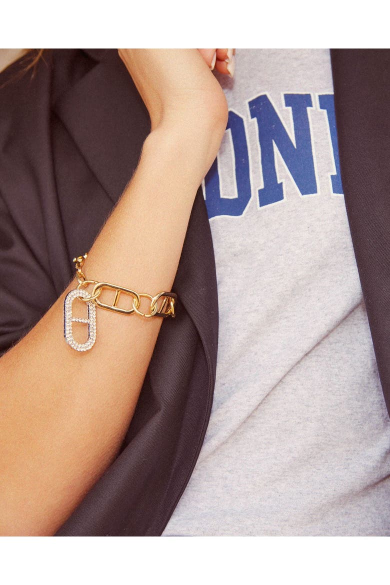 Extra Pill Bracelet, Alternate, color, Gold