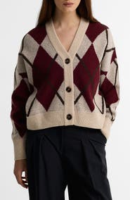 Barbour Harleigh Argyle Cardigan