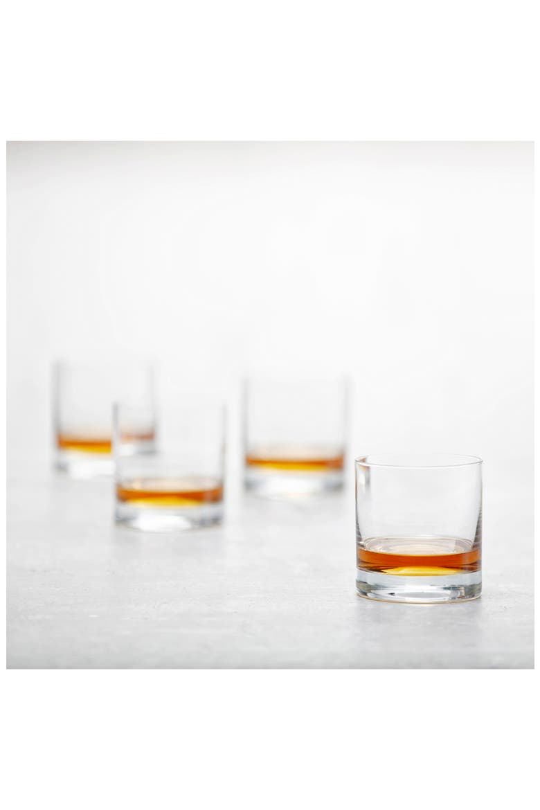 Paris Set of 6 Iceberg Double Old Fashioned Glasses, Alternate, color, CLEAR