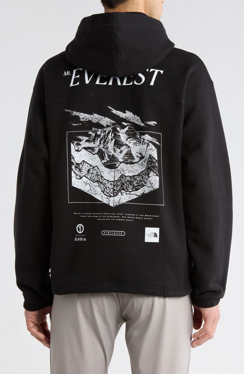 The North Face Places We Love - Everest Pullover Hoodie, Alternate, color, Tnf Black