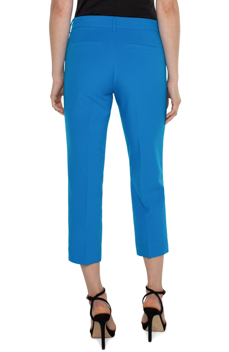 Liverpool Los Angeles Kelsey Crop Slim Stretch Suiting Trousers, Alternate, color,