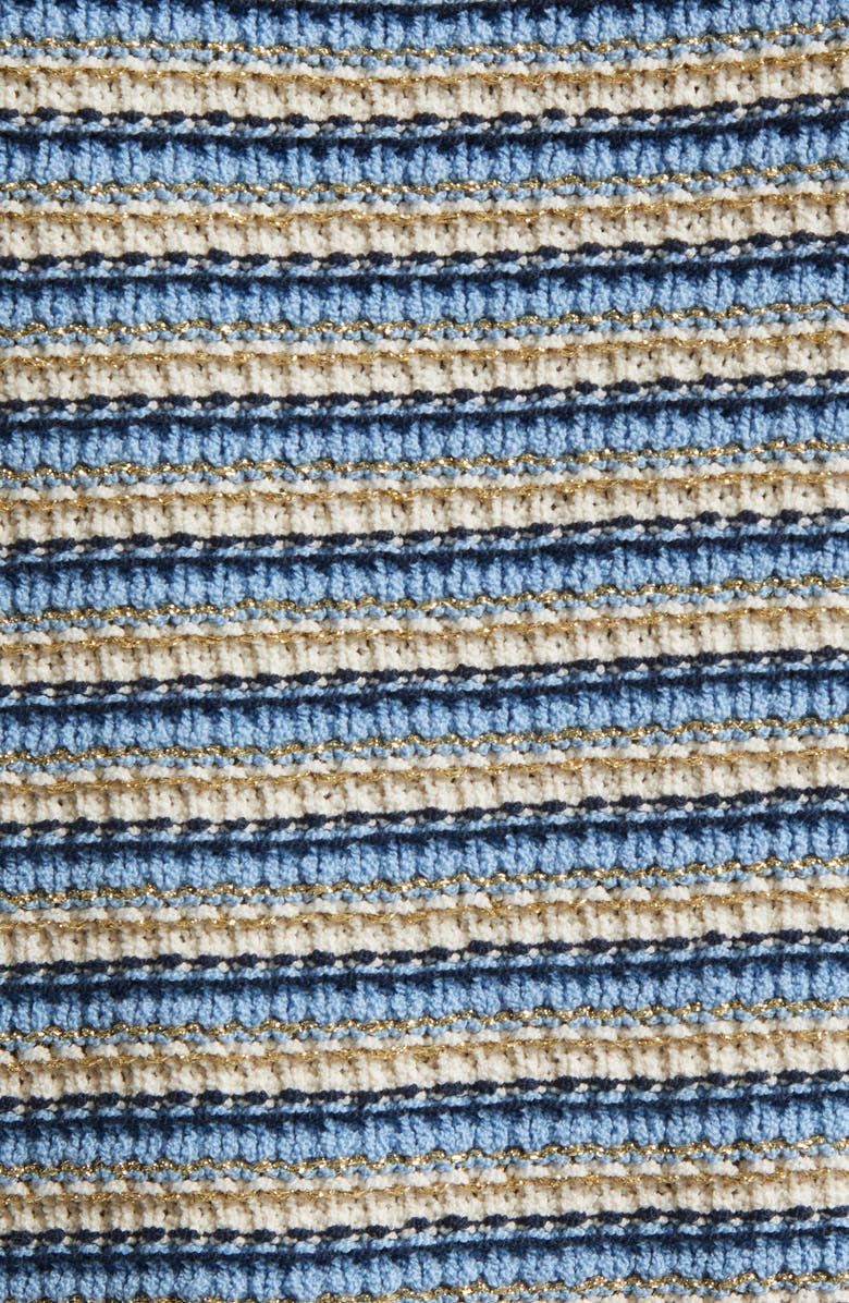 Veronica Beard Ceriani Knit Jacket, Alternate, color, Navy Multi