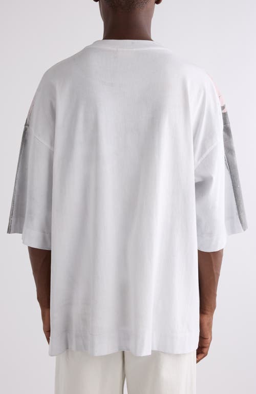 Dries Van Noten Open-necked Black Shirt In Dessin