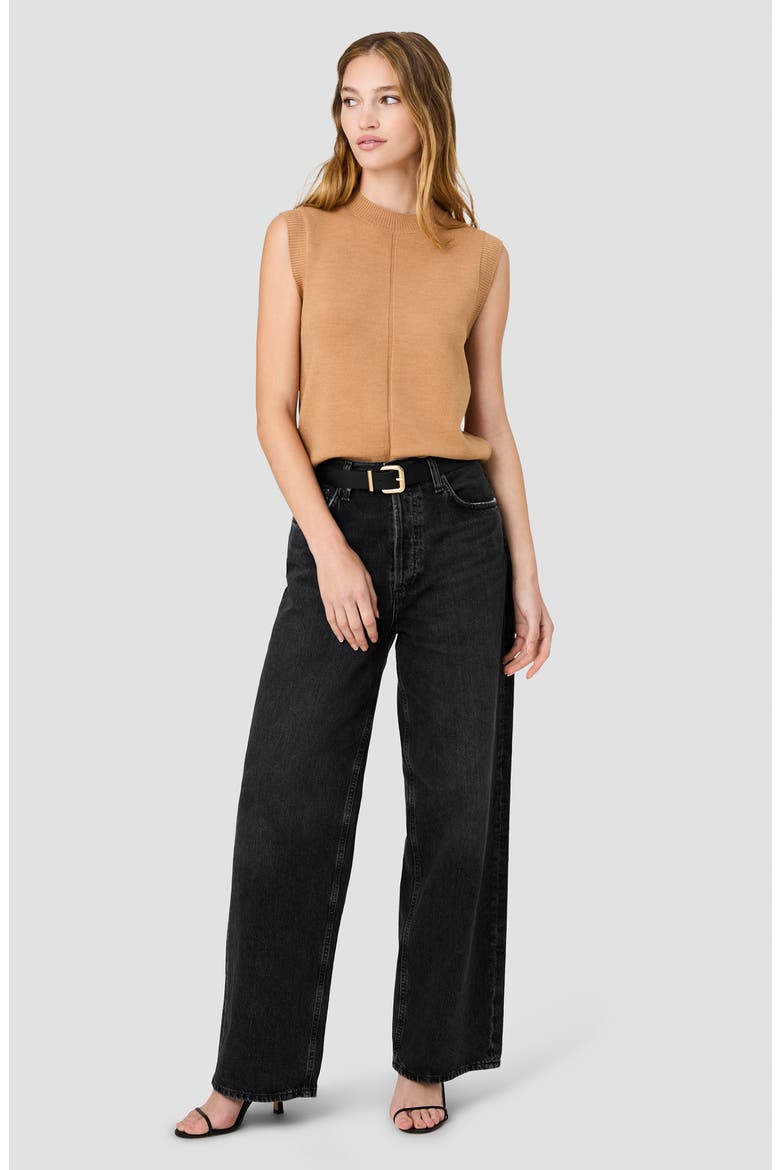 Babysoft Crewneck Sweater Tank, Alternate, color, CAMEL MEL
