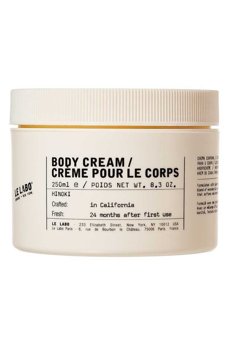 Hinoki Body Cream, Main, color, NO COLOR