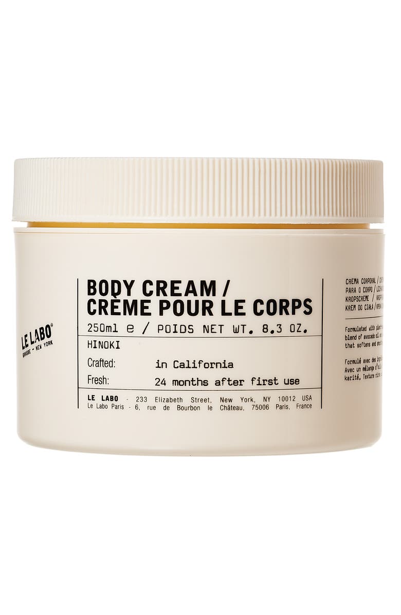 Le Labo Hinoki Body Cream, Main, color,