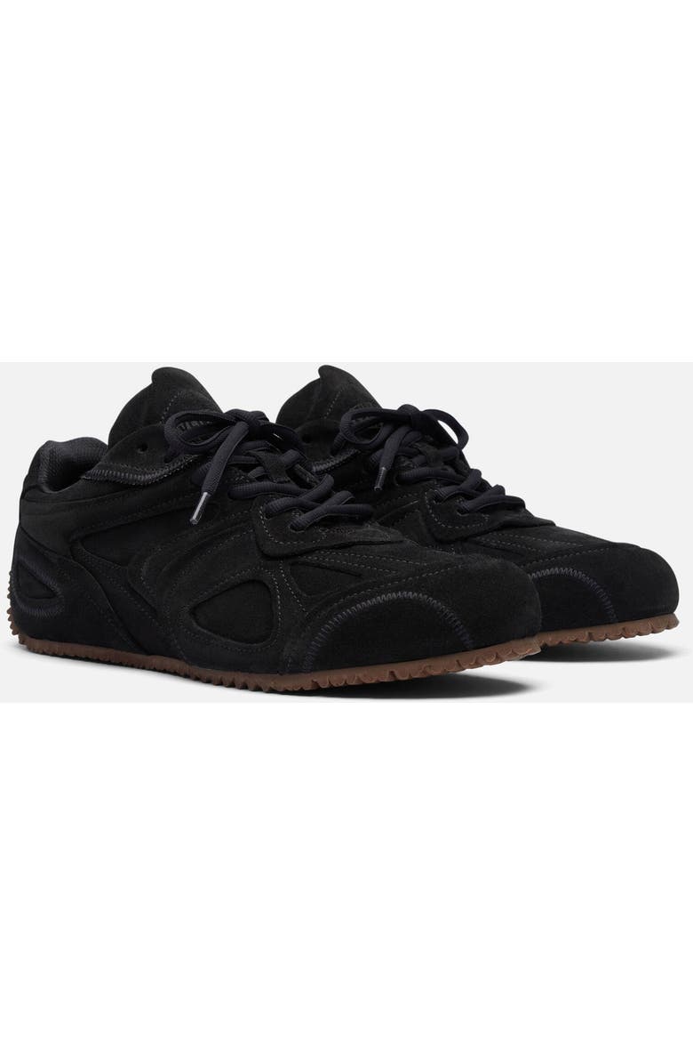 Axel Arigato Slow Suede Runner - Women's, Alternate, color, Black/Dark Gum