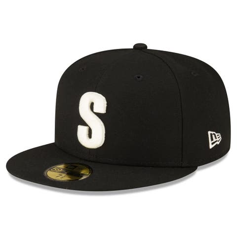 Men's New Era Black Seattle Mariners Authentic Collection 59FIFTY Fitted Hat