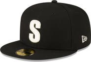 New Era Men's New Era Black Seattle Mariners Authentic Collection 59FIFTY Fitted Hat