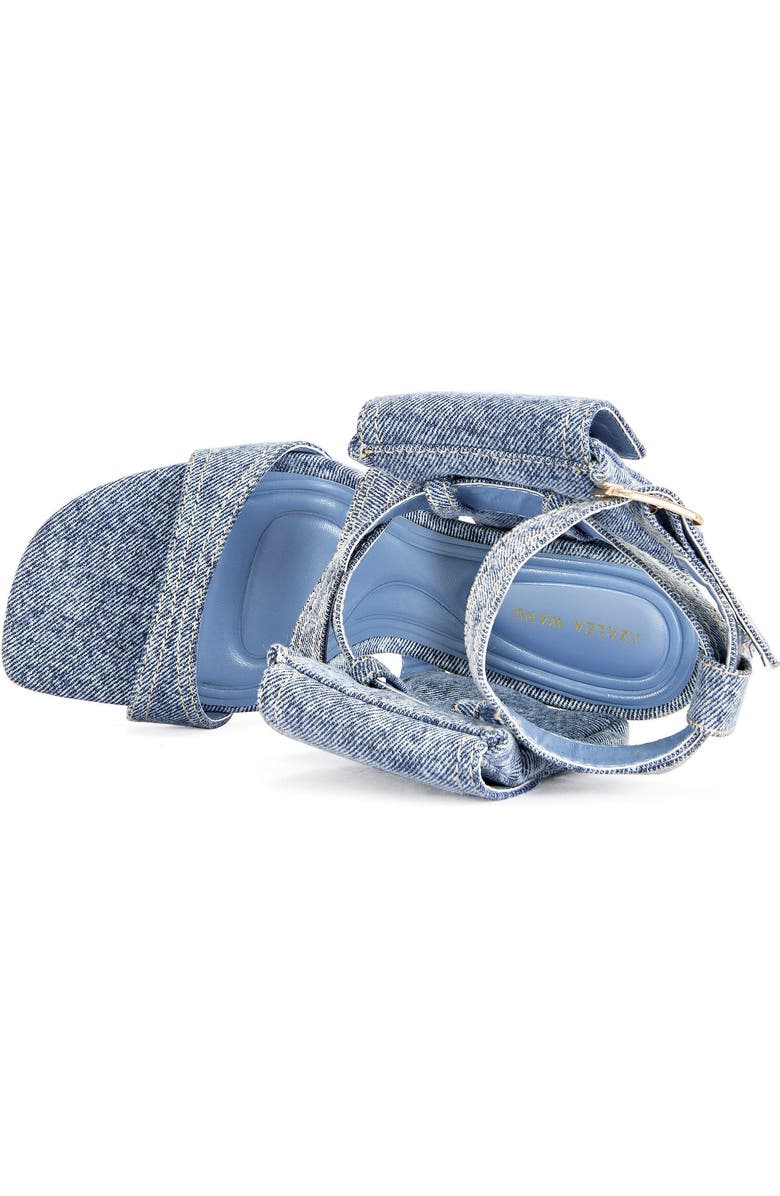 AZALEA WANG Kershaw Stiletto Sandal, Alternate, color, Denim
